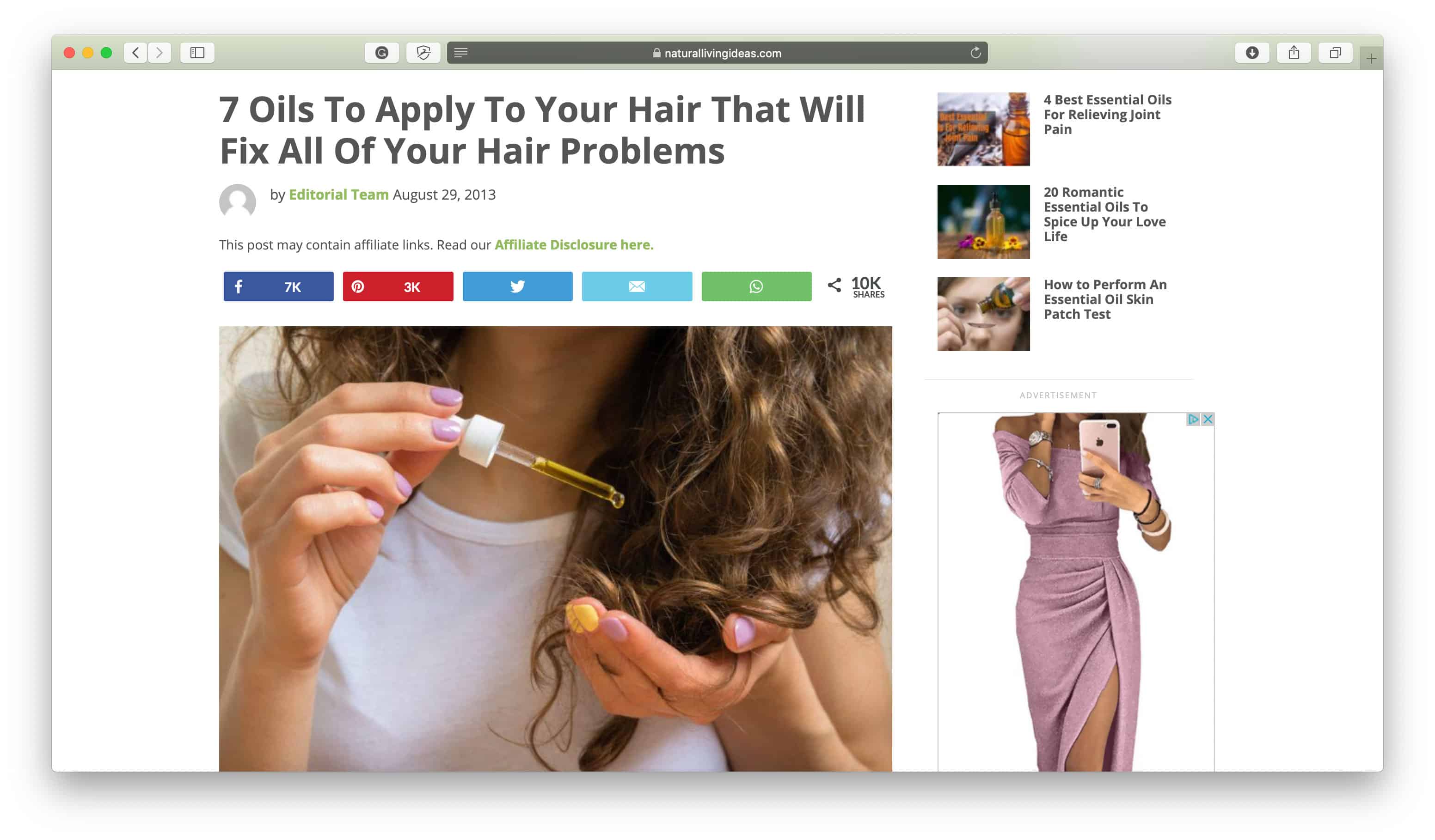Haarprodukte Produkte, die Sie selbst herstellen können