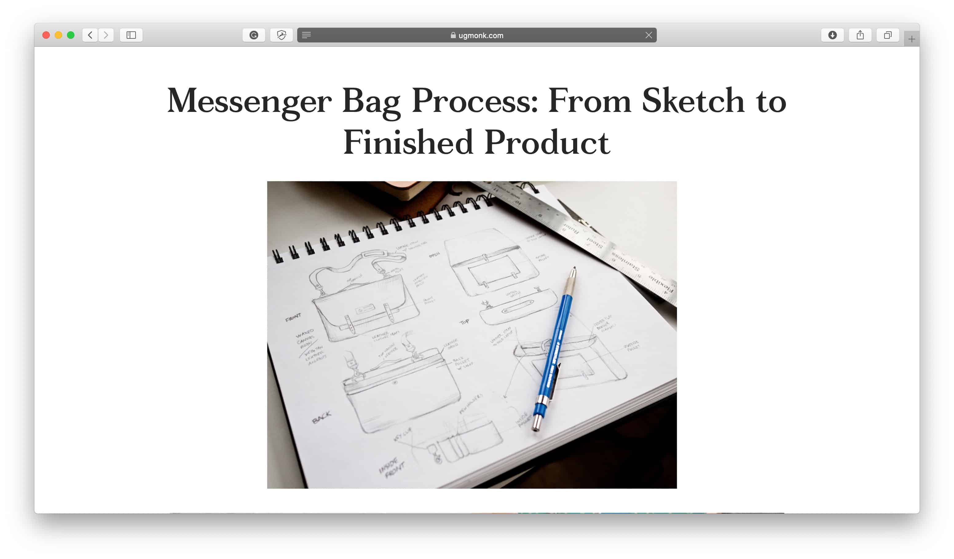 Messenger Bag Produkte zum Selbermachen