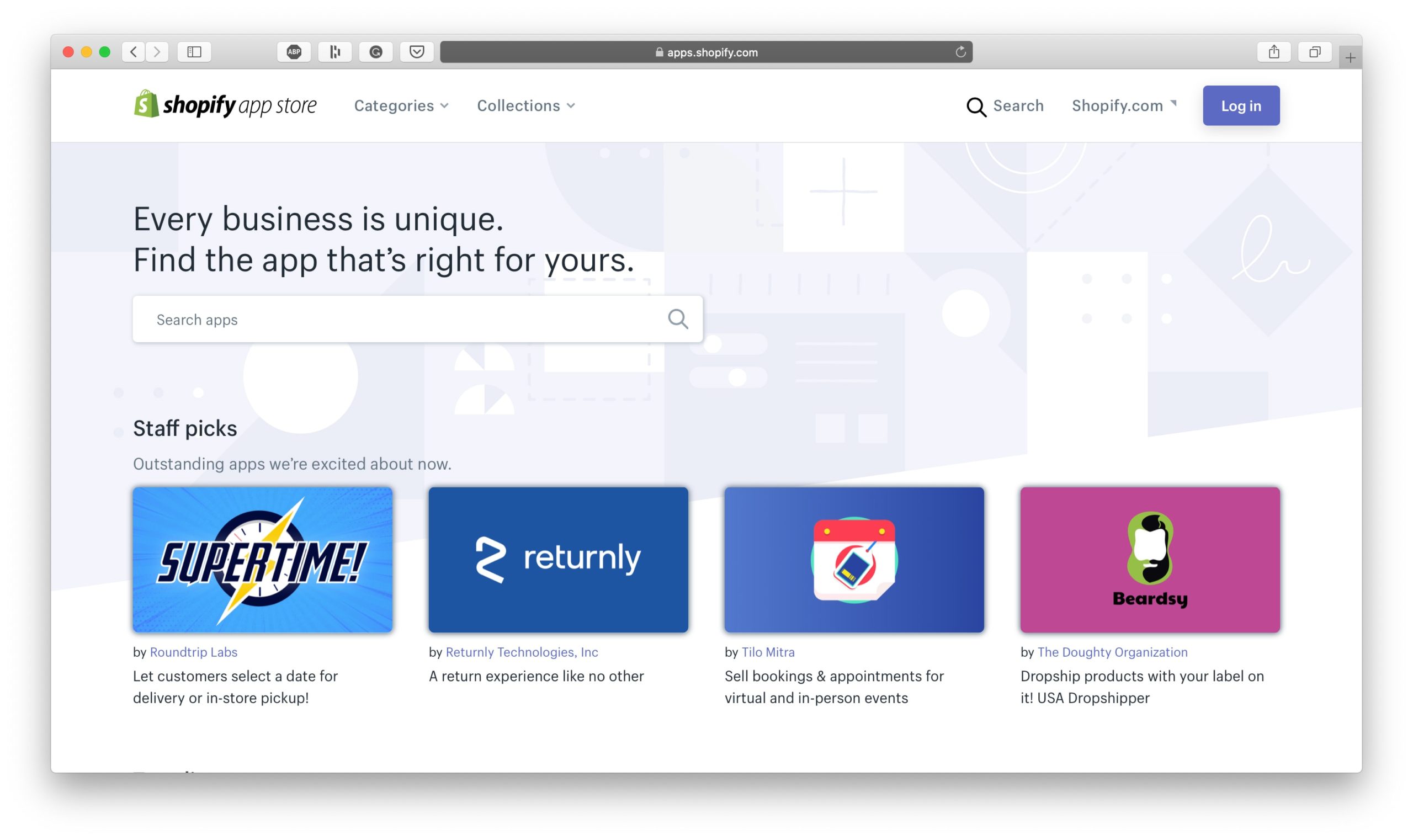 Магазин приложений Shopify
