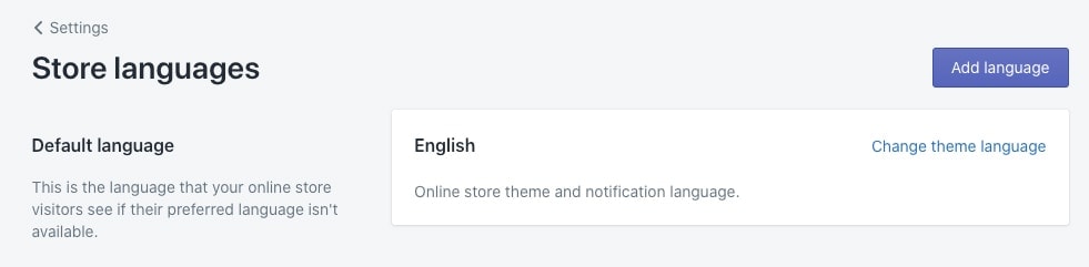 Como editar o rótulo do nome no Shopify
