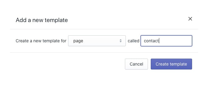 Como adicionar um novo modelo para editar seu código no Shopify