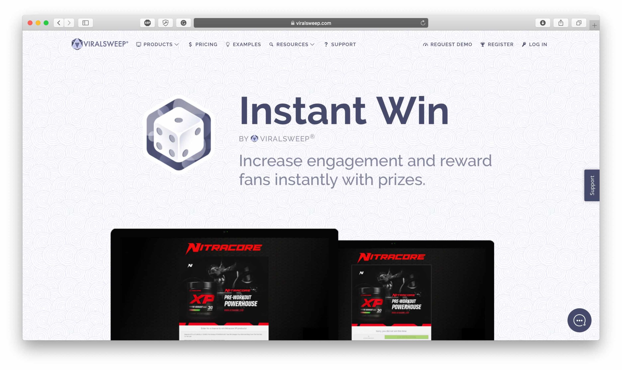 ViralSweep Instant Win
