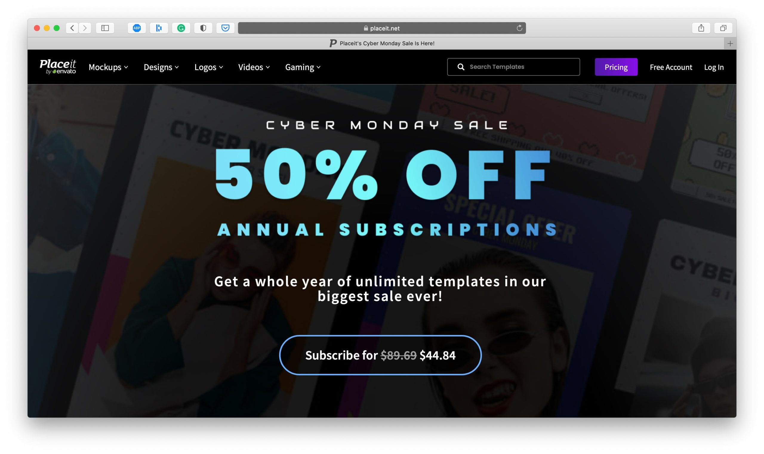 Placeit Black Friday Deal