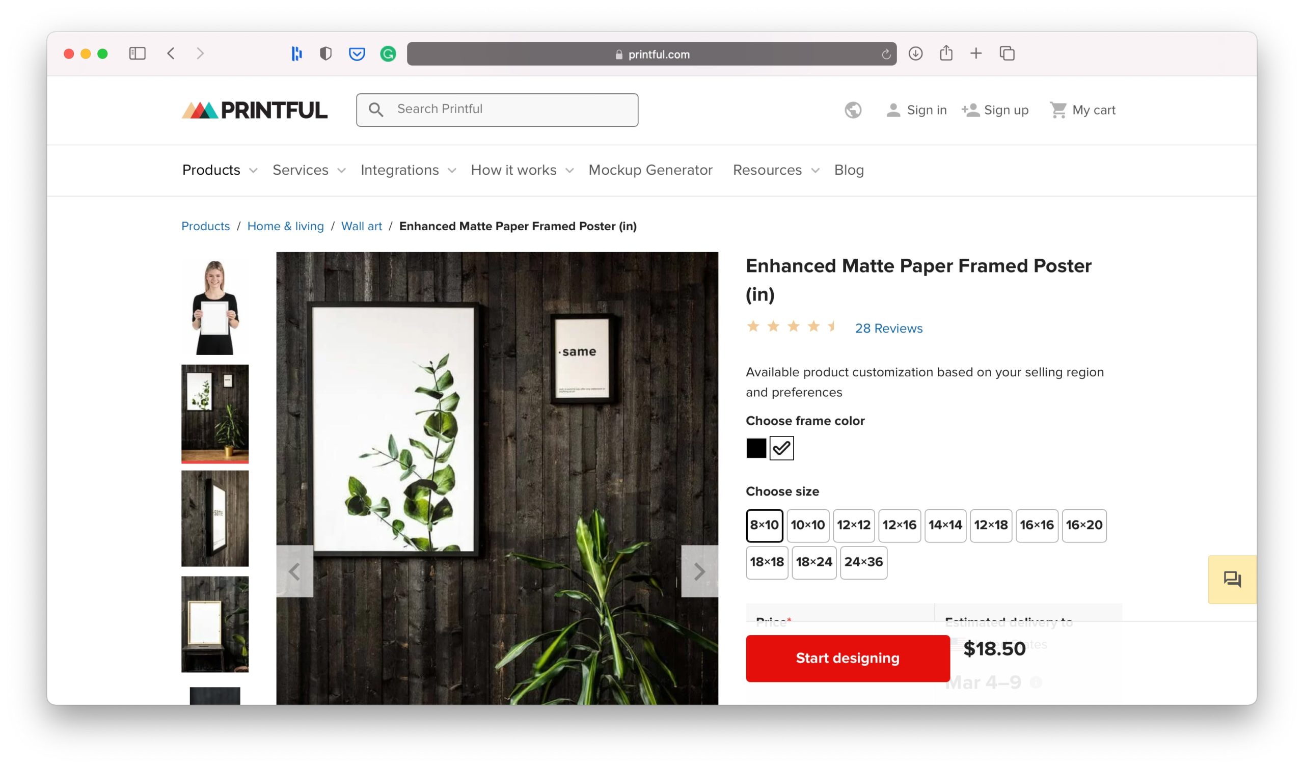 Produkty artystyczne do sprzedaży online