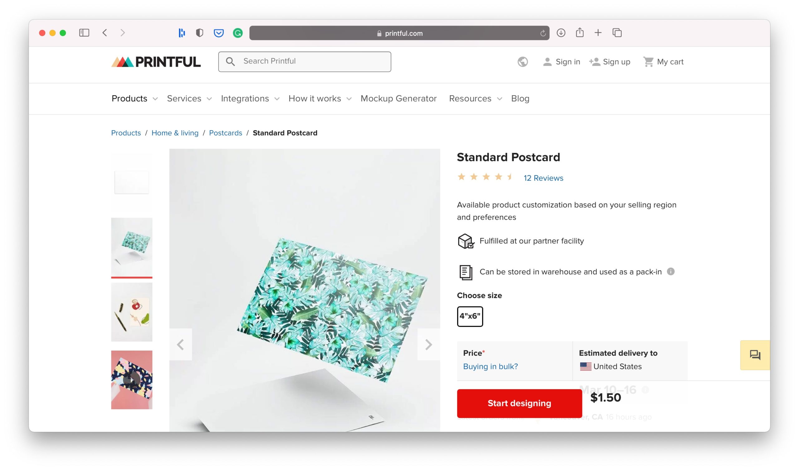 Pocztówka Pomysł na biznes online