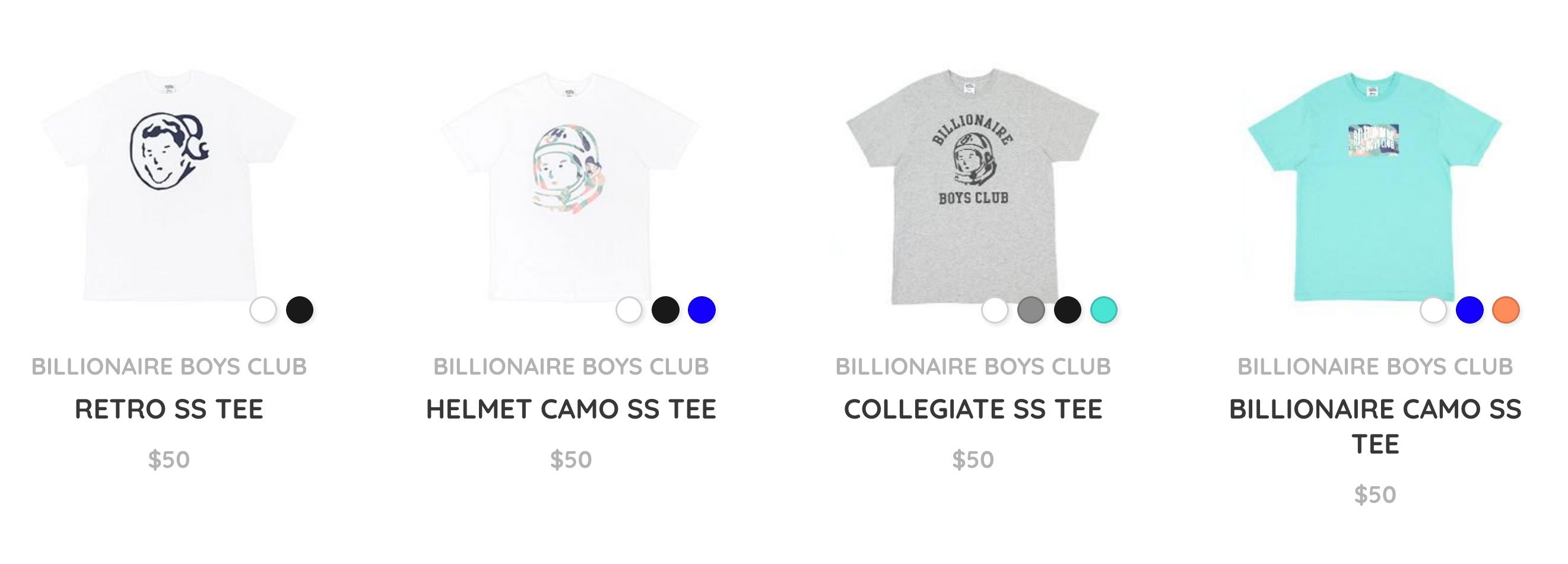 Ejemplo de Billionaire Boys Club