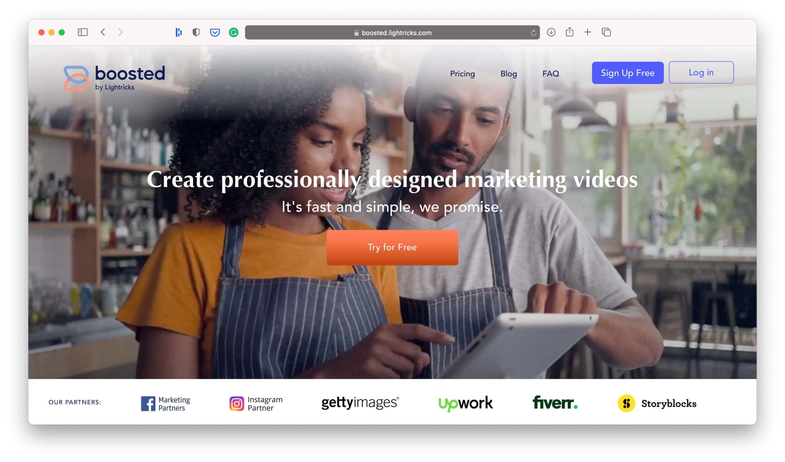 Home page potenziata
