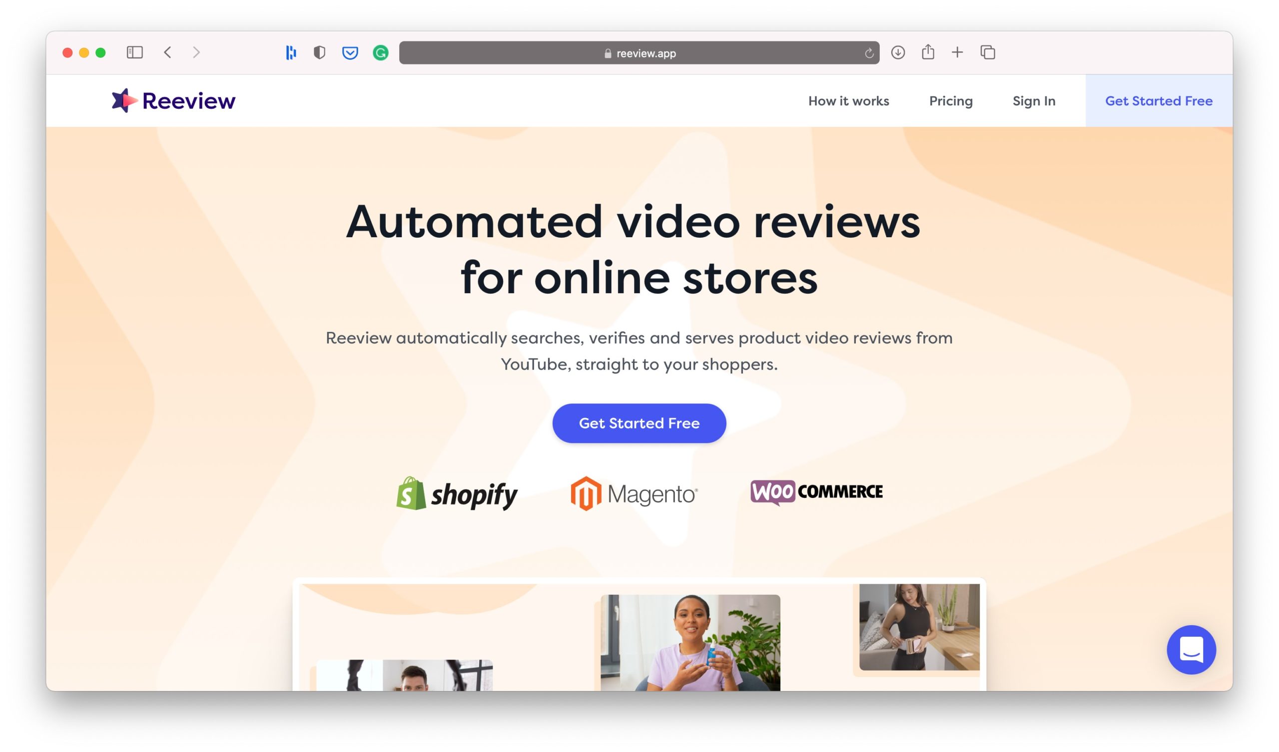 Rivedi la home page