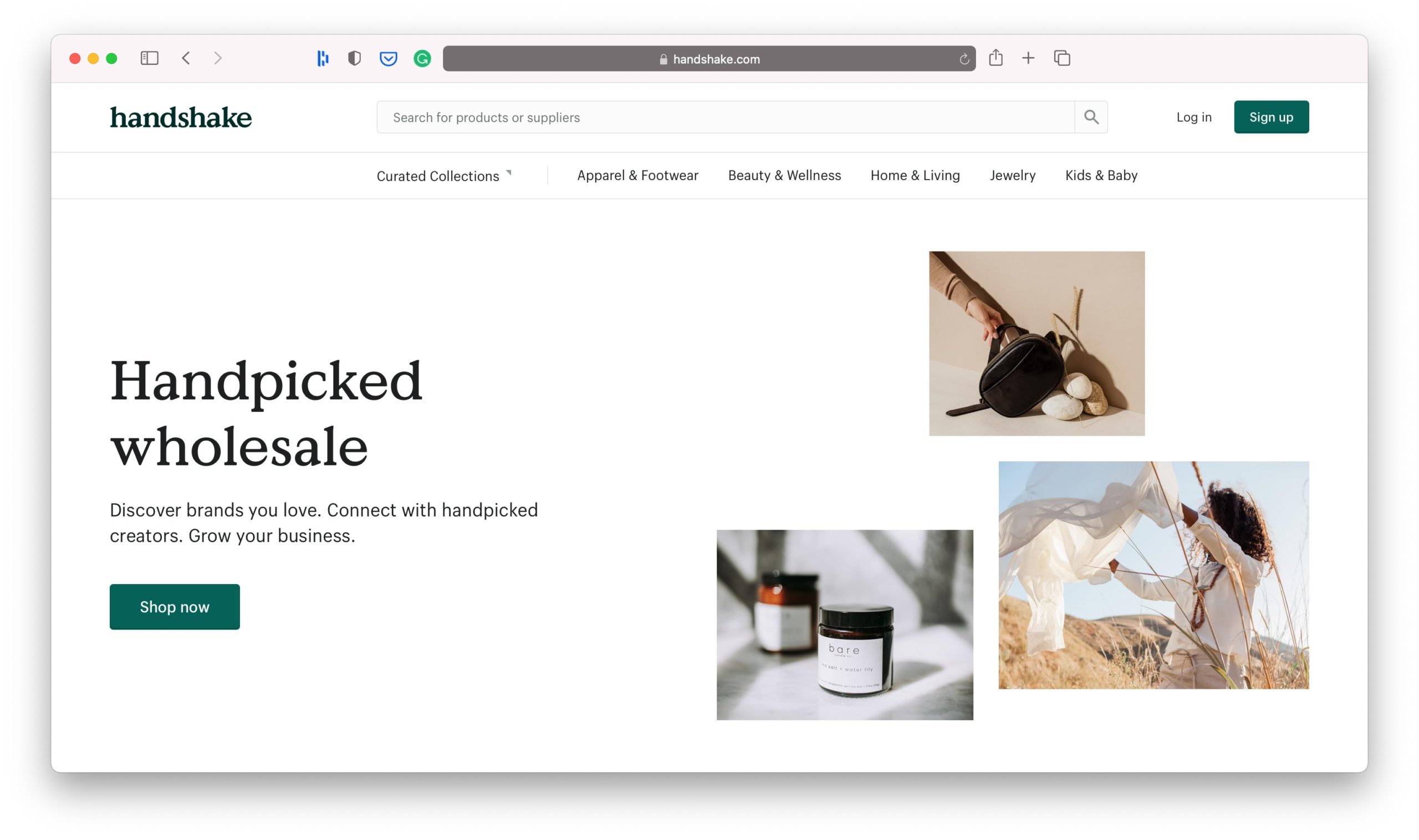 Shopify Handshake Marketplace