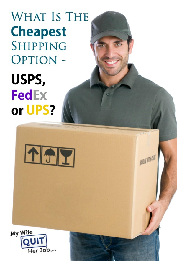 什么是最便宜的运输方式 USPS、FedEx 或 UPS