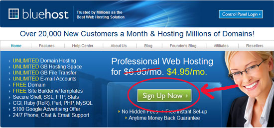 Blue Host