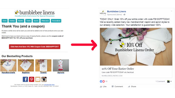 coordenação do facebook e-mail