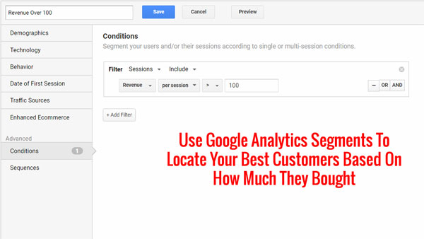 Segments Google