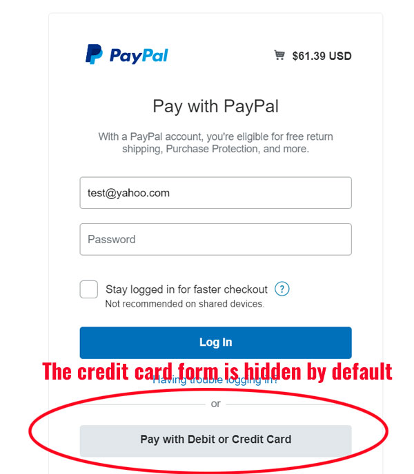 Standar Paypal