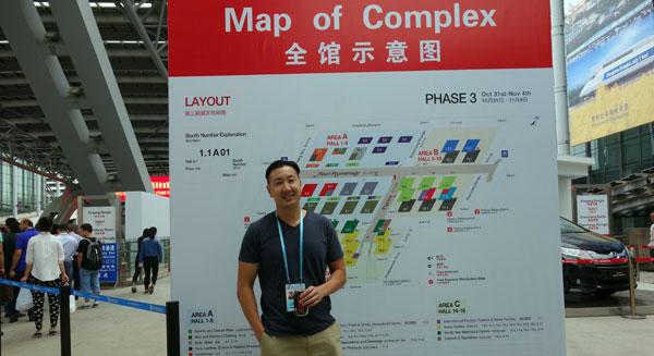 Mappa della Fiera di Canton
