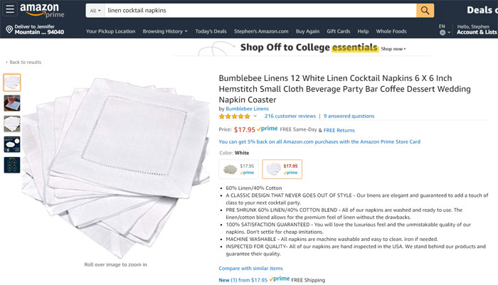 Amazon daftar BBL