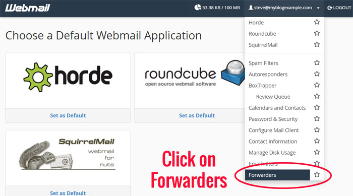 Spedizionieri Bluehost