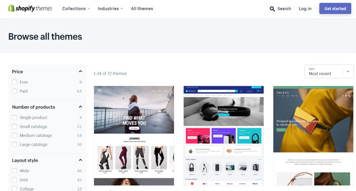 Tema Shopify