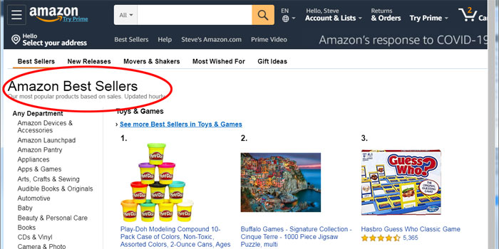 Amazon-Bestseller