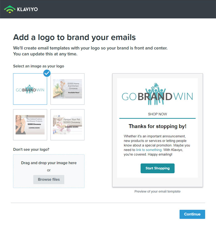 Desain Email Klaviyo