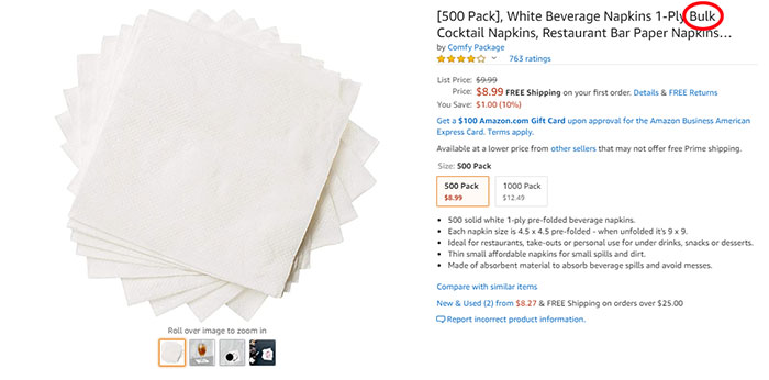 Liquidazione Amazon