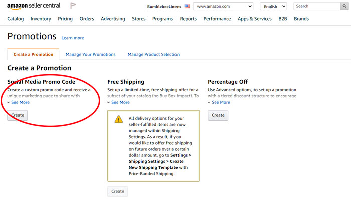 Social media di Amazon