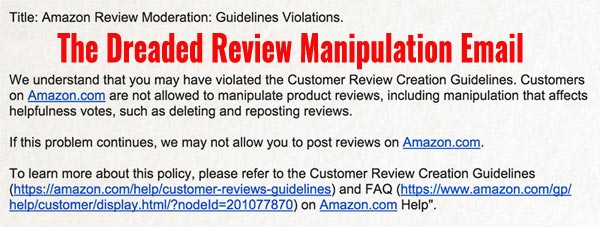 Manipulación de reseñas de Amazon