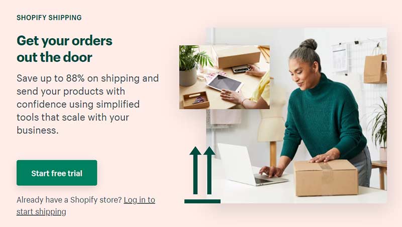 Envío de Shopify