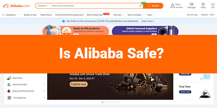 O Alibaba é seguro?