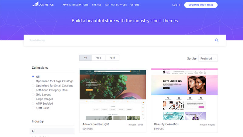 ثيمات BigCommerce